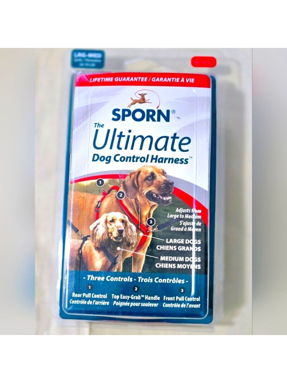 NEW! Sporn The Ultimate Dog Control Harness Size M/L